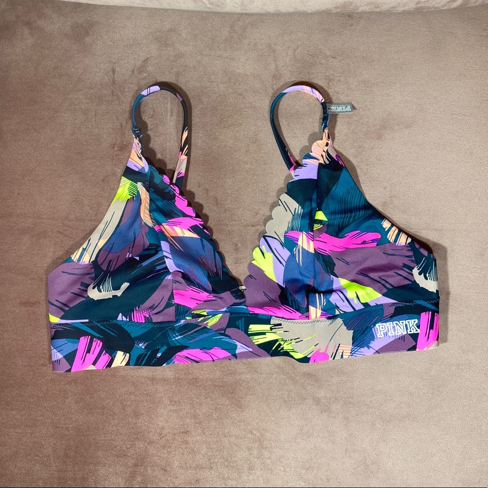 Victorias Secret PINK Bonded Tropical Bralette